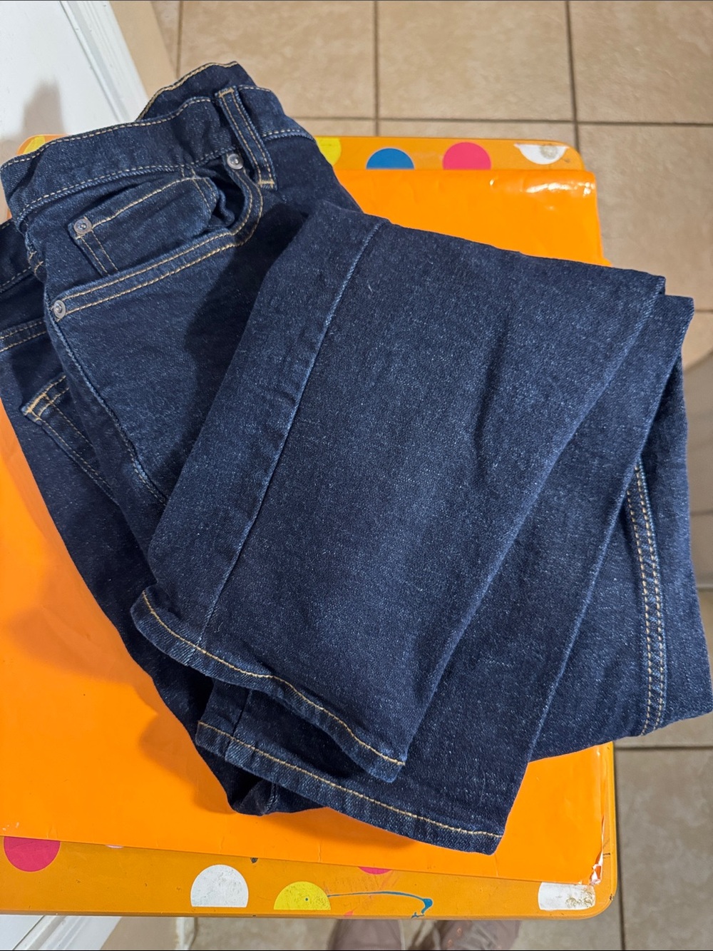 Old Navy Men's Dark Slim Flex Jeans